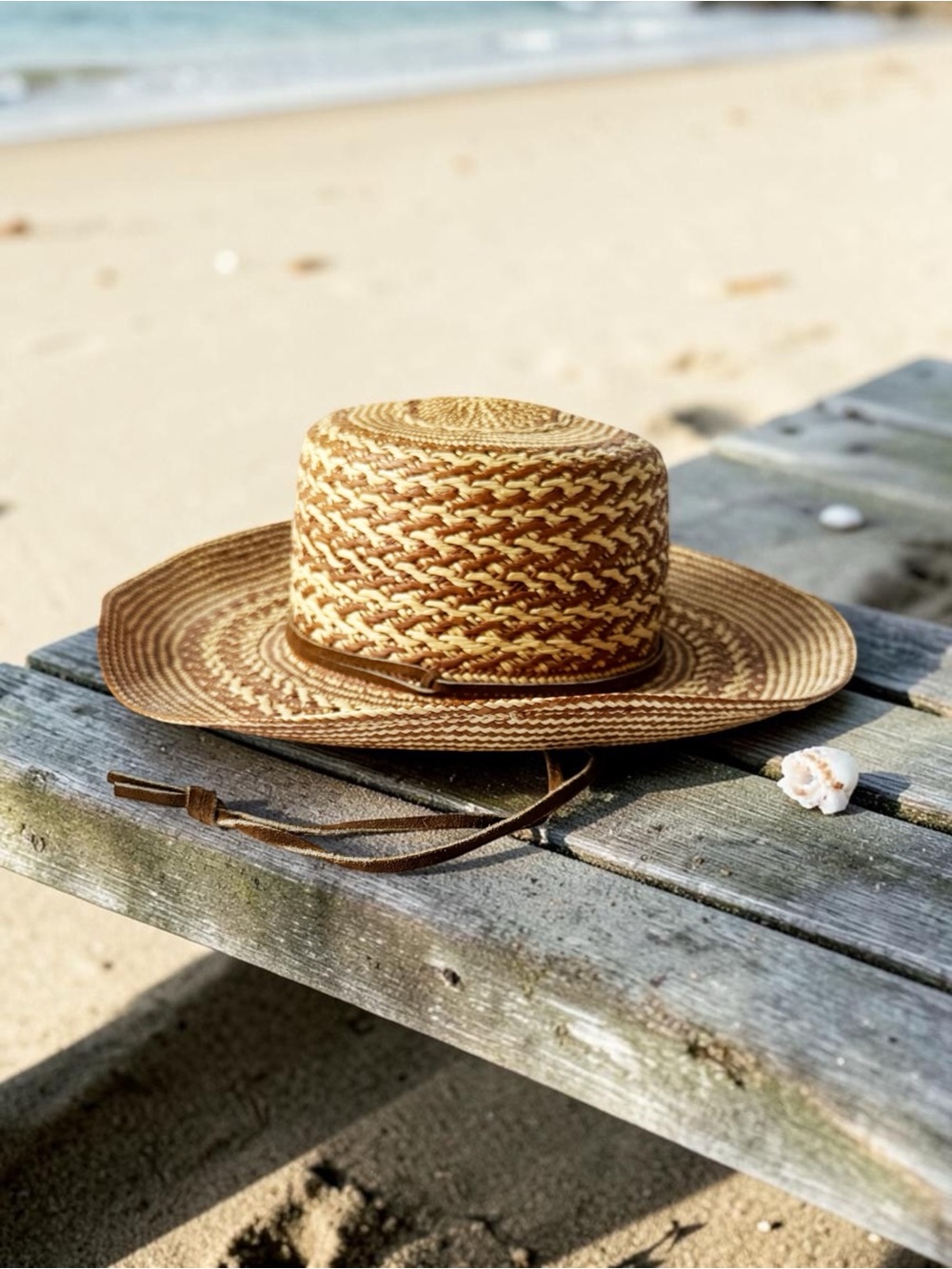 Pantropic Woven Straw Sun Hat